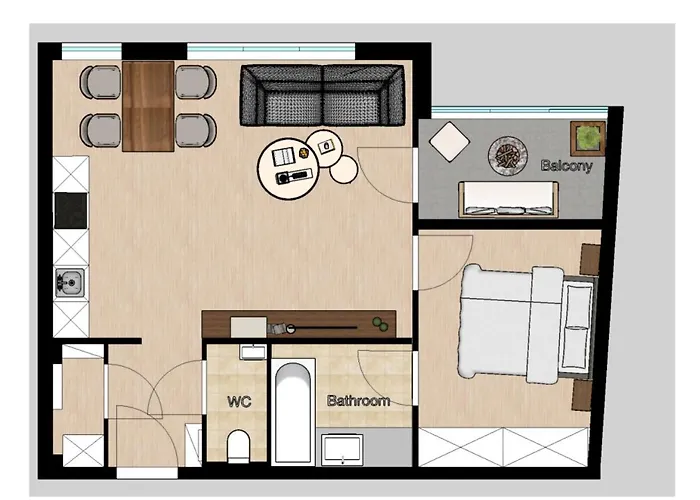Long Term Stay, Balcony, 1 Min To U4 Laengenfeldgasse Apartman Bécs